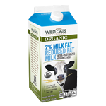 Wild Oats Organic Reduce Fat Milk