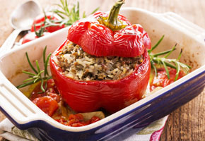 Stuffed Red Pepper