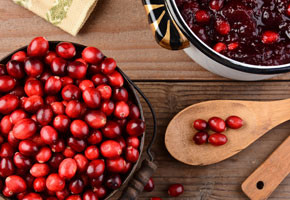 Cranberries and cranberry sauce