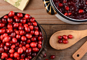 Cranberries and cranberry sauce